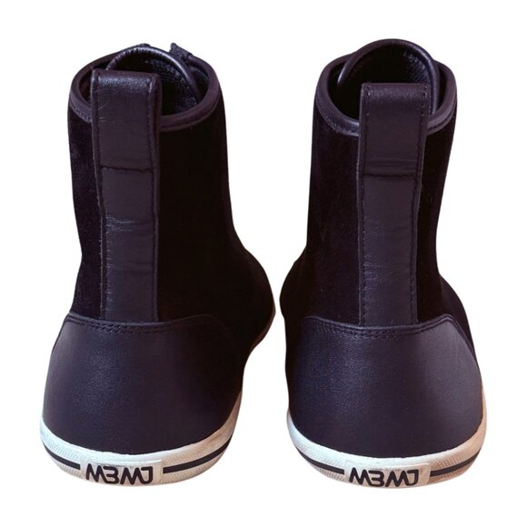Marc by Marc Jacobs Black Zip-Front High-Top Sneakers – Women’s Size 8-8.5 - Picture 8 of 10